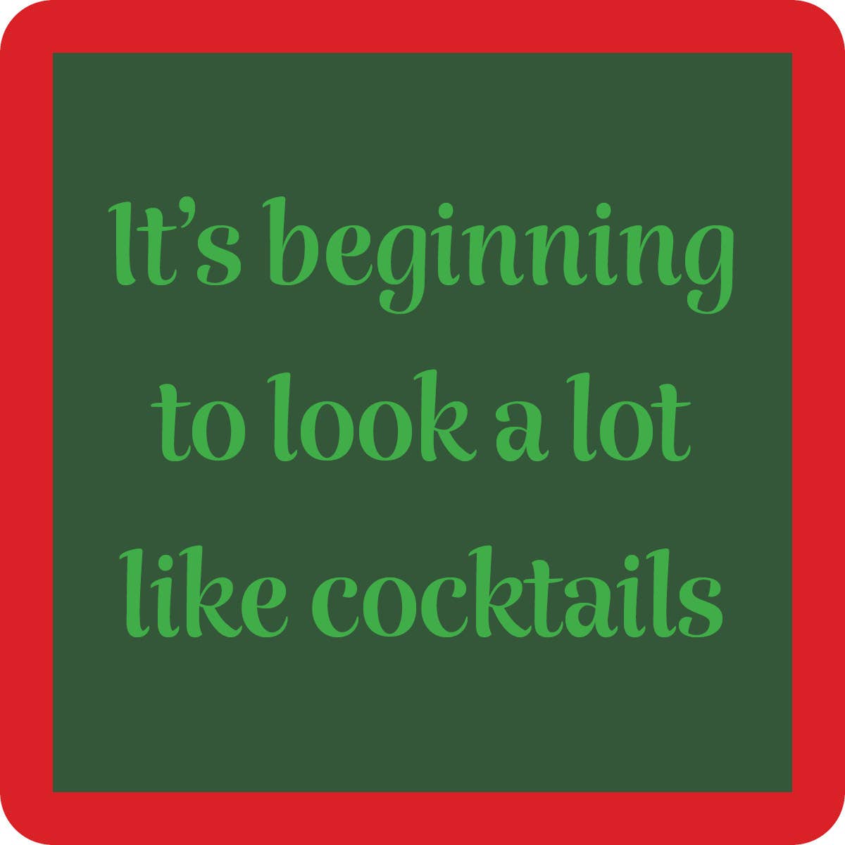 Funny Holiday Coasters