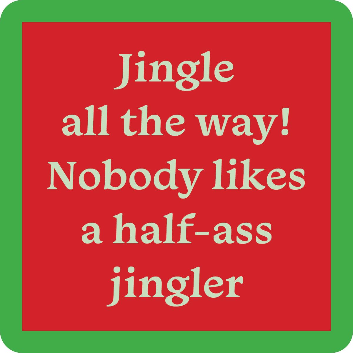 Funny Holiday Coasters