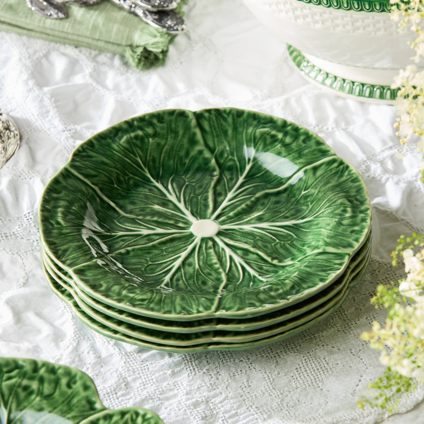Le Jardin Cabbage Salad Plate 9in