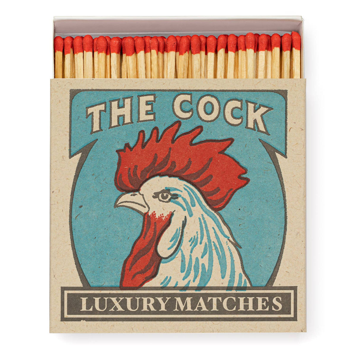 Rooster| Square - Safety Matches