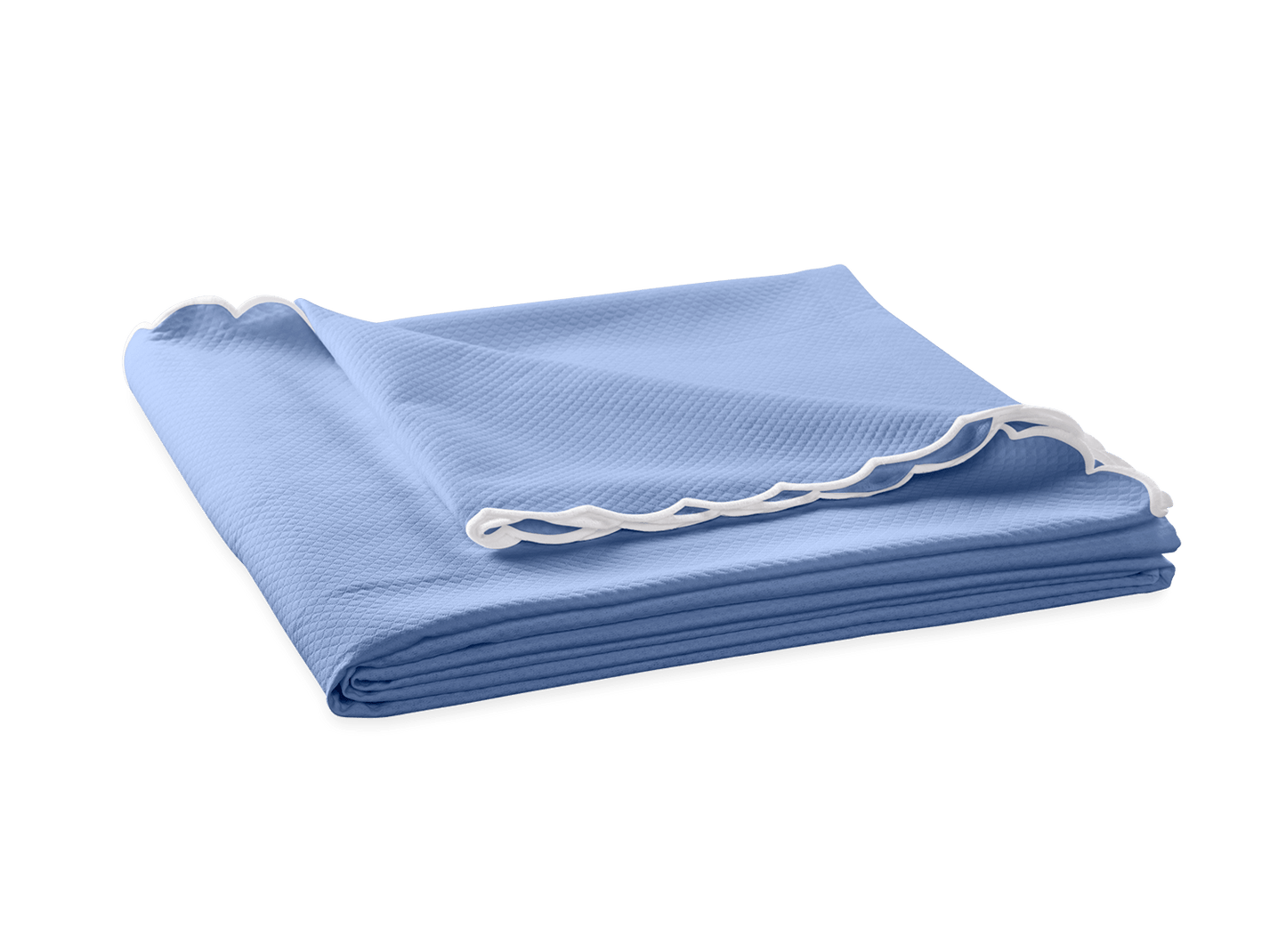 Diamond Pique Coverlet and Sham