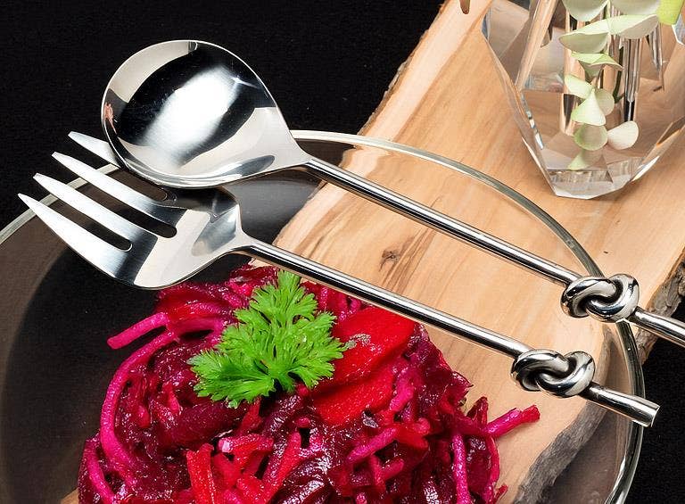 Knot Handle Salad Servers