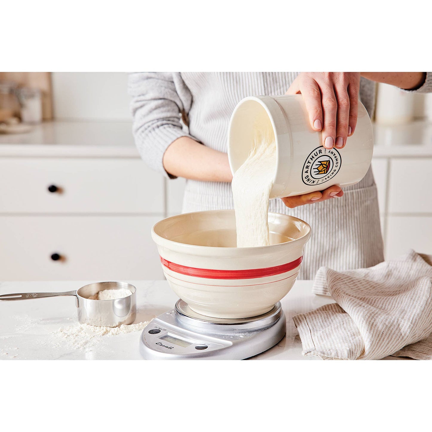 King Arthur Baking Company Classic Sourdough Crock, 1-Quart