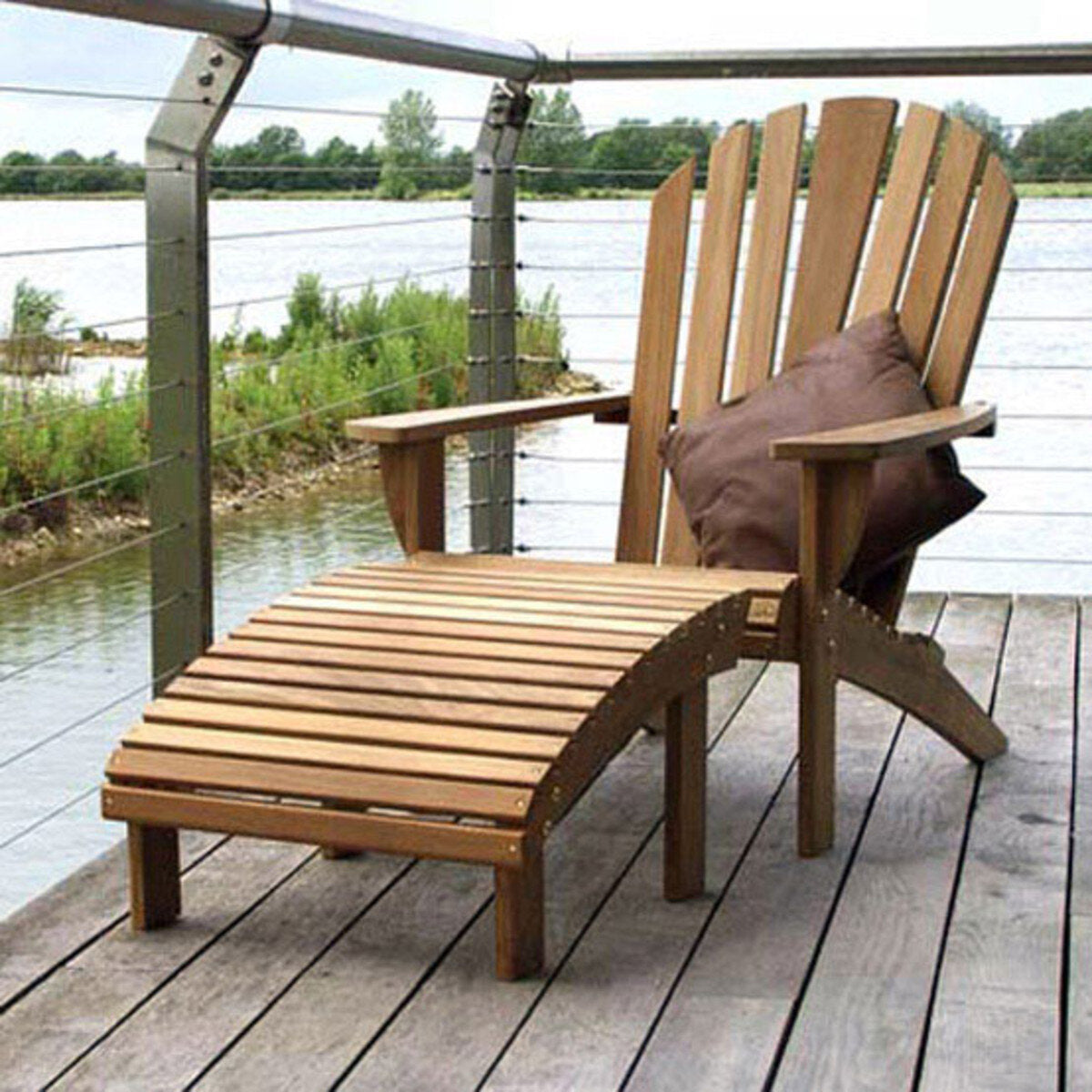 Adirondack Teak Footrest