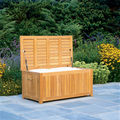 Teak 60" Cushion Storage Box