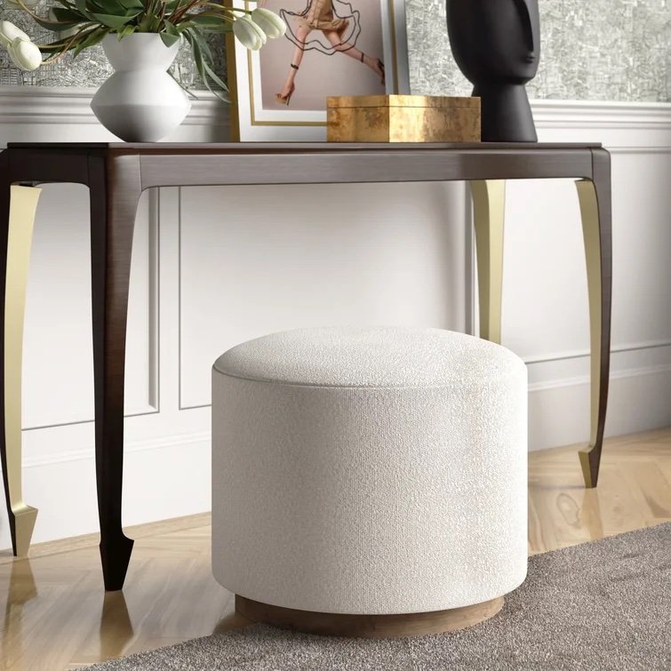 Sinclair Round Ottoman