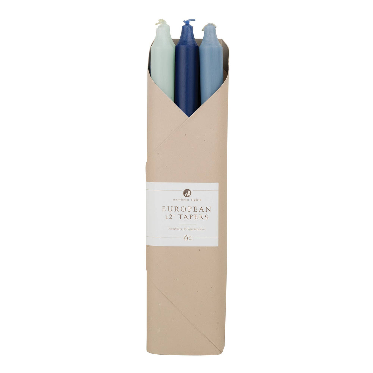 12" Taper Combo Candle Gift Set: Mistletoe