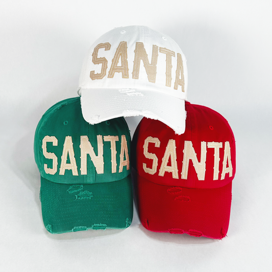 SANTA Dad Hat: Red