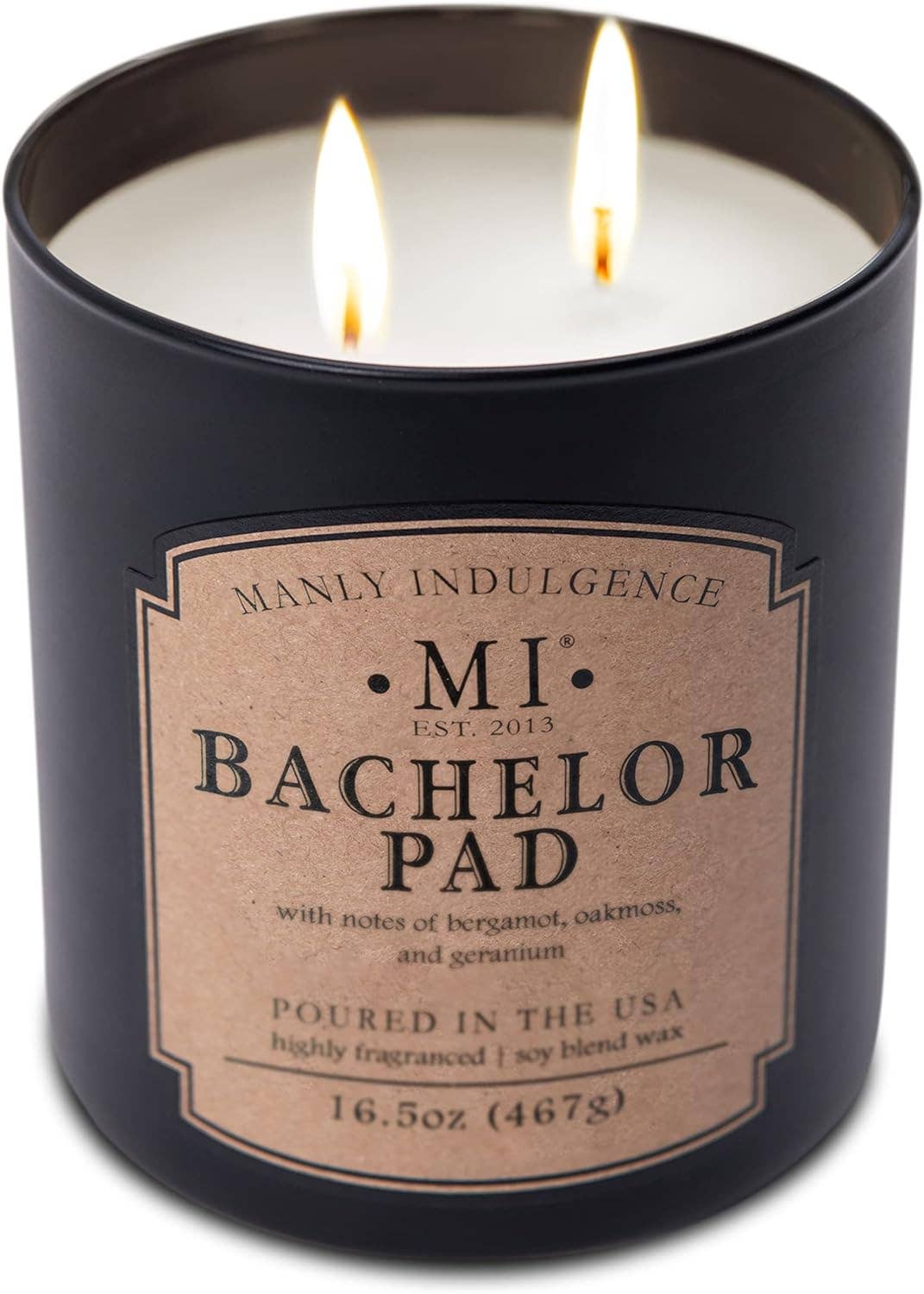 Manly Indulgence Classic+ Bachelor Pad, 2 Wick, 16.5 oz