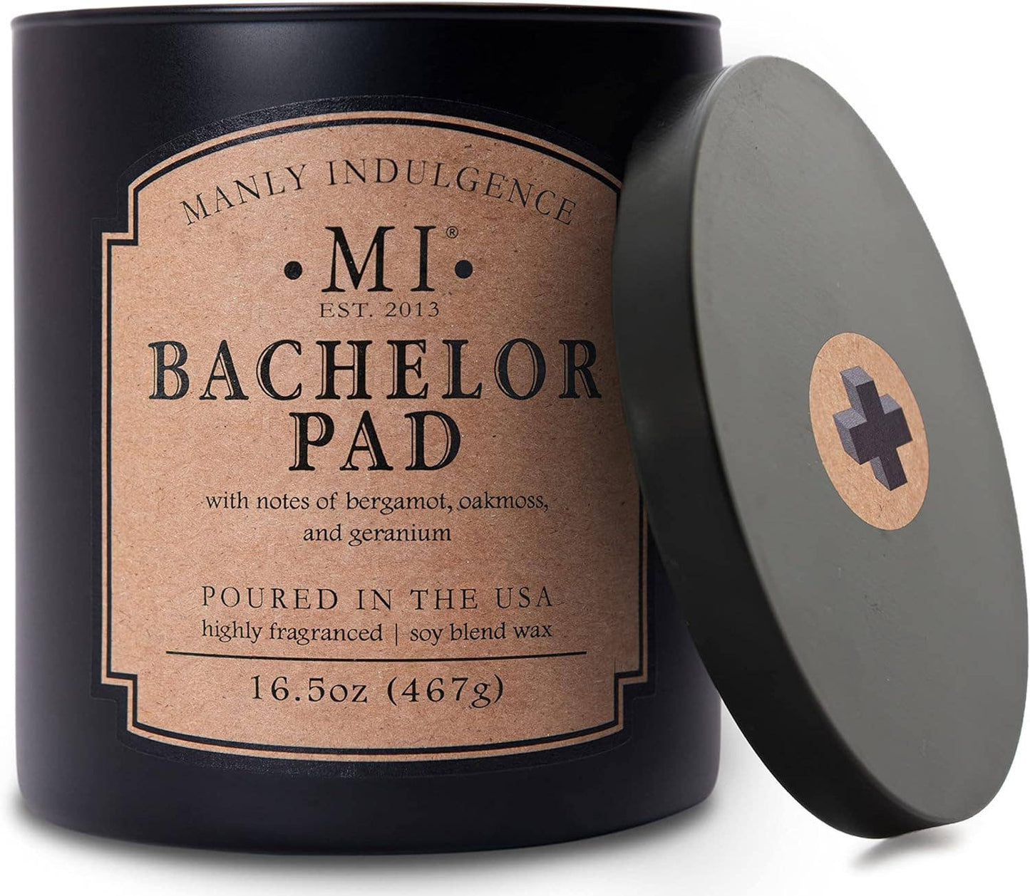 Manly Indulgence Classic+ Bachelor Pad, 2 Wick, 16.5 oz