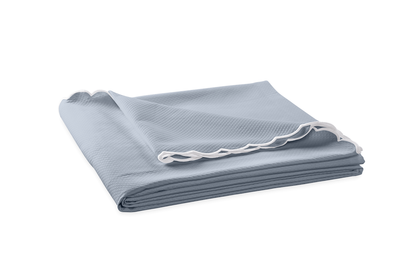 Diamond Pique Coverlet and Sham