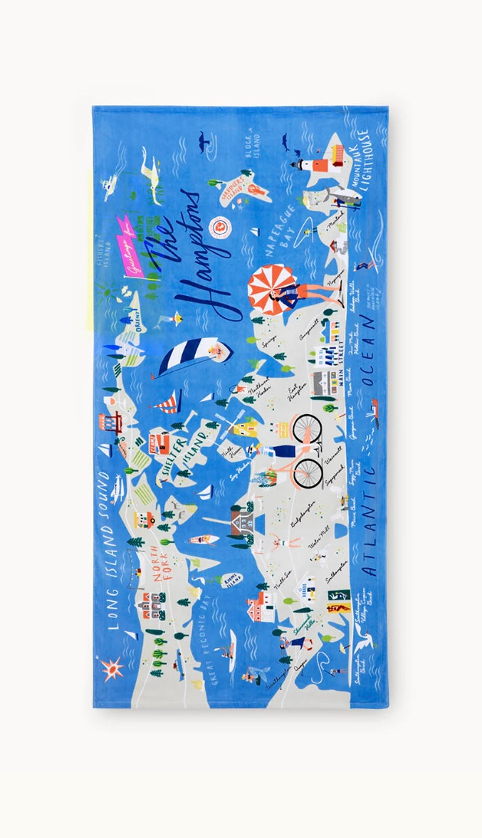 Hamptons Beach Towel