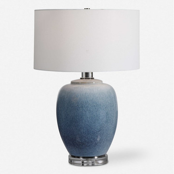 Blue Water Table Lamp
