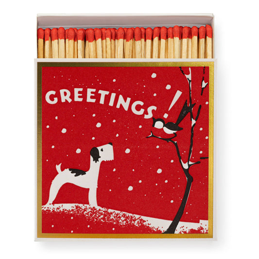 Winter Greetings! | Square - Christmas Safety Matches 🎄