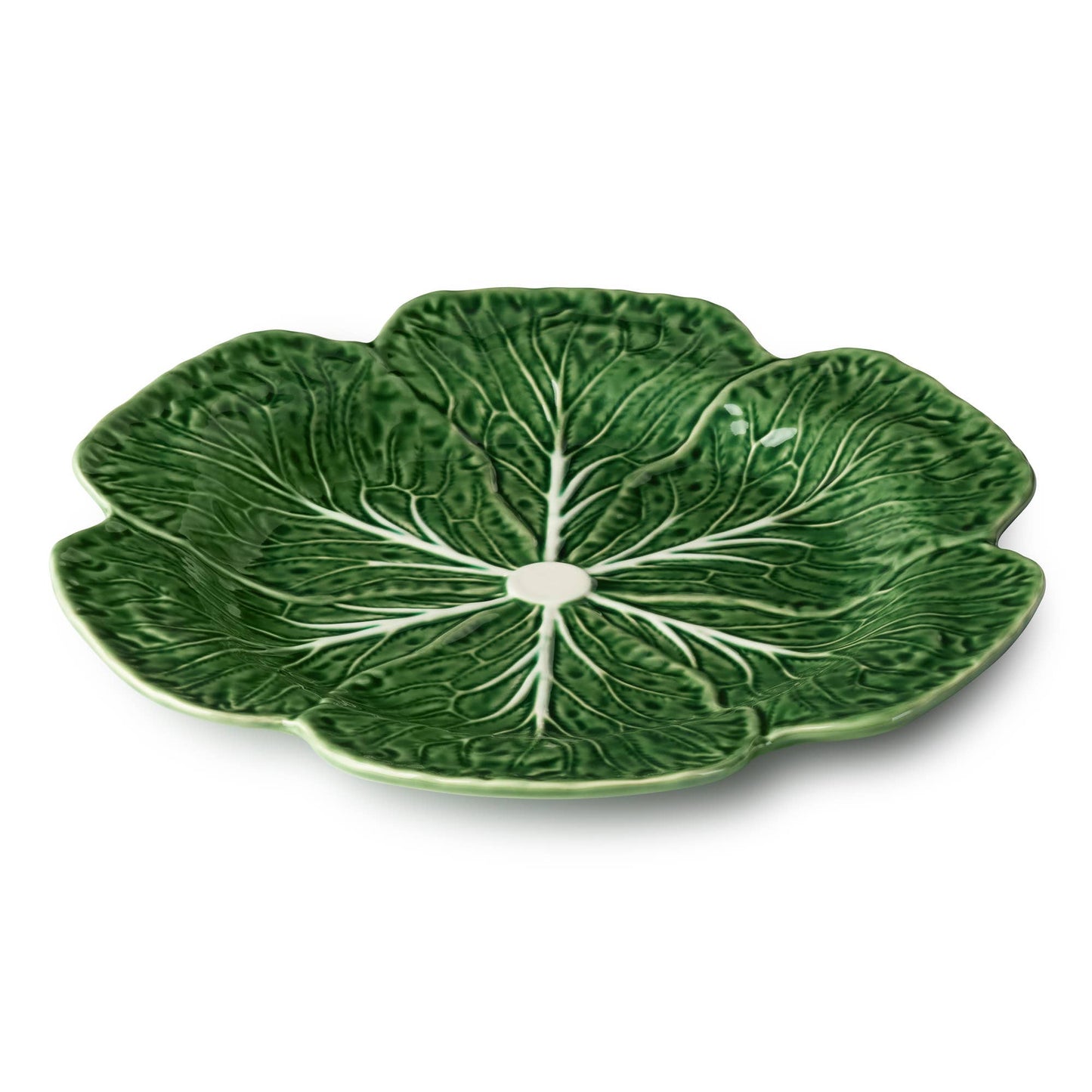 Le Jardin Cabbage Round Platter 13in