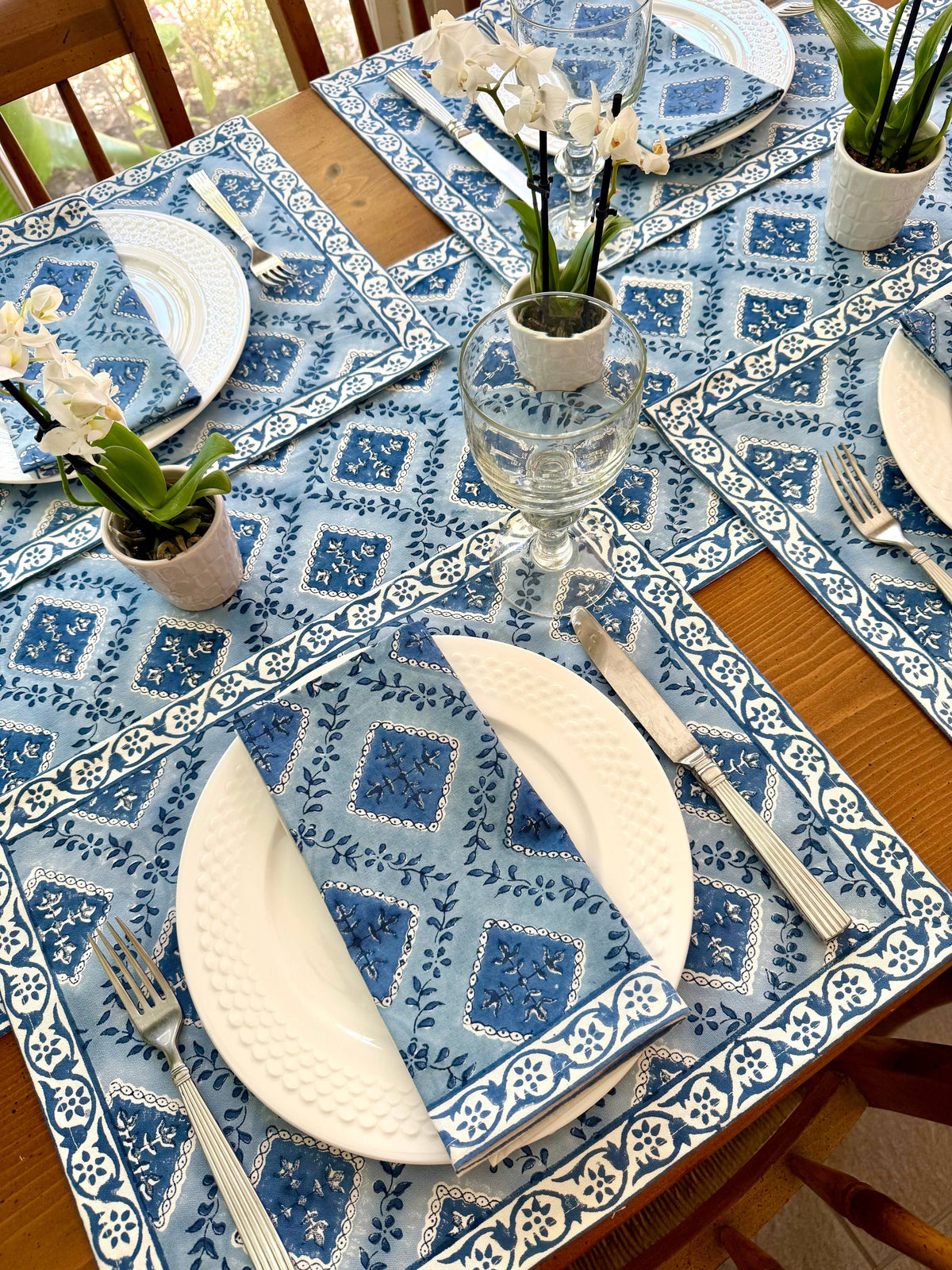 Placemat Bukhara Blue