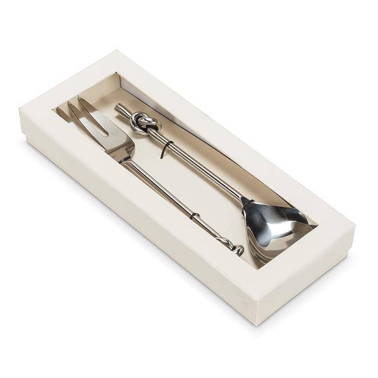 Knot Handle Salad Servers