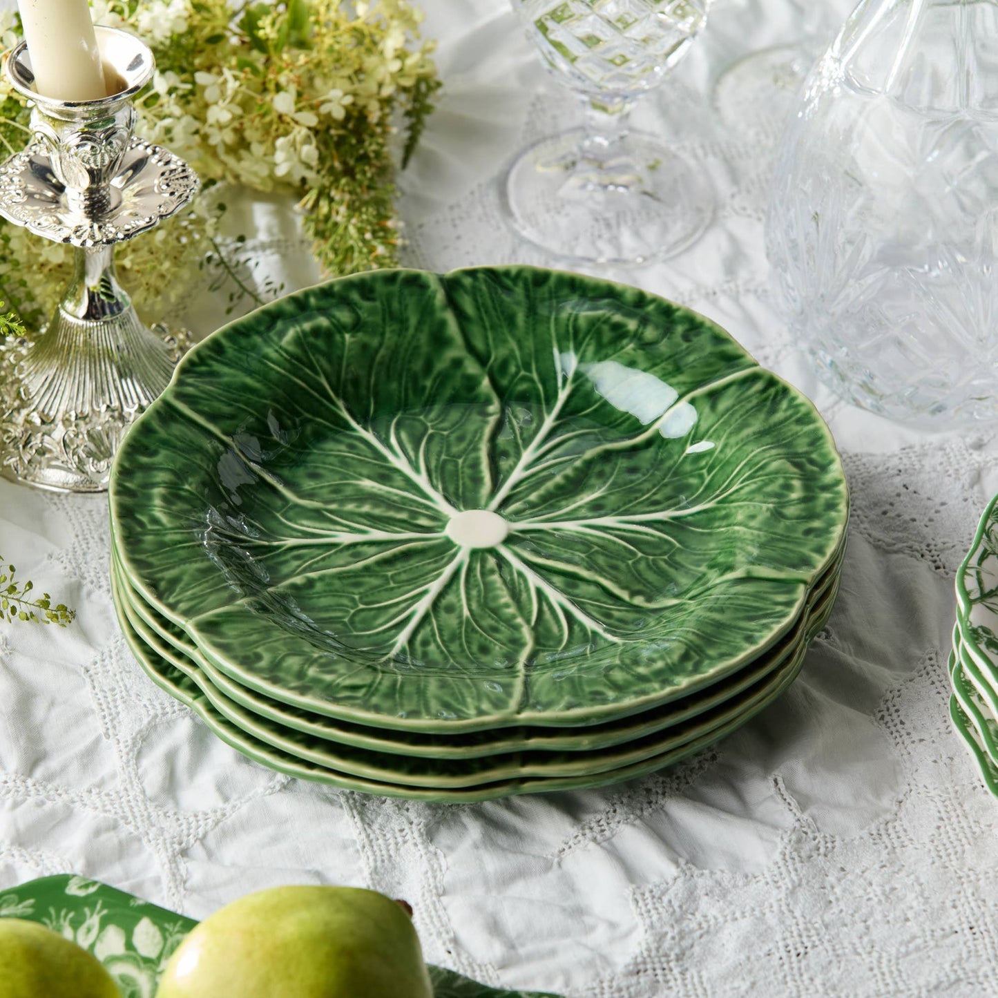 Le Jardin Cabbage Salad Plate 9in