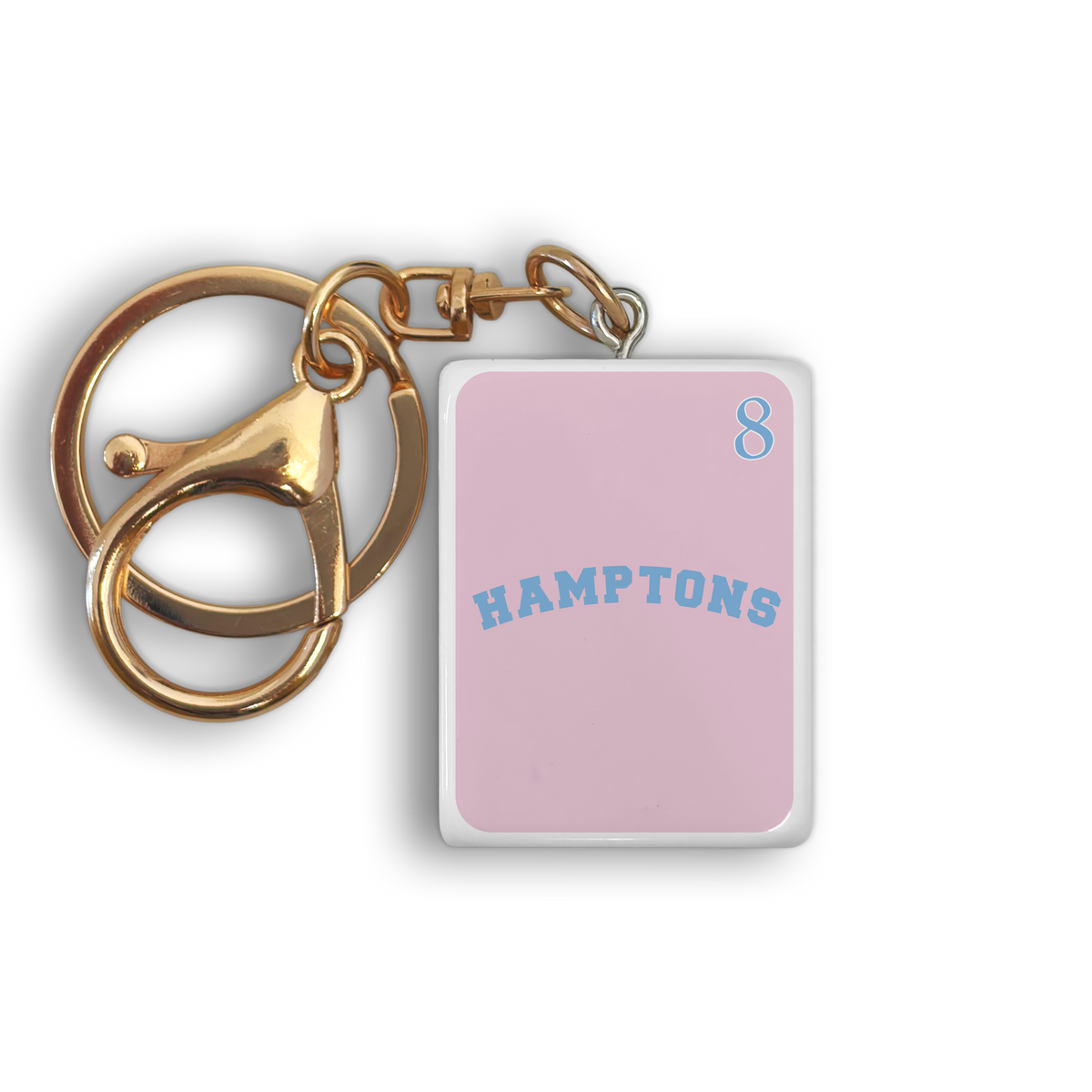 Mahjong Tile Keychain - Hamptons