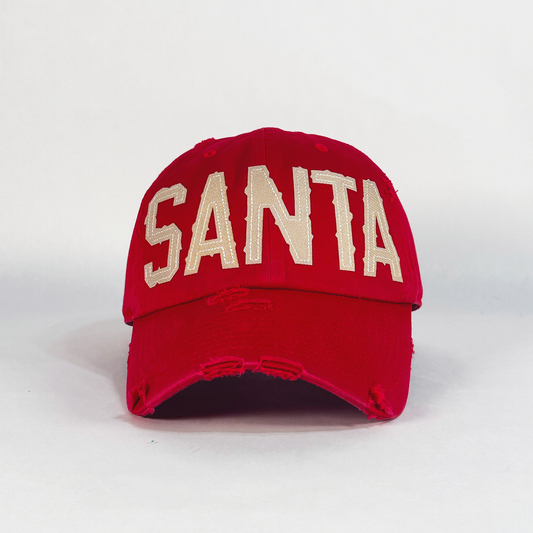 SANTA Dad Hat: Red