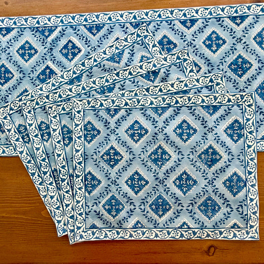 Placemat Bukhara Blue
