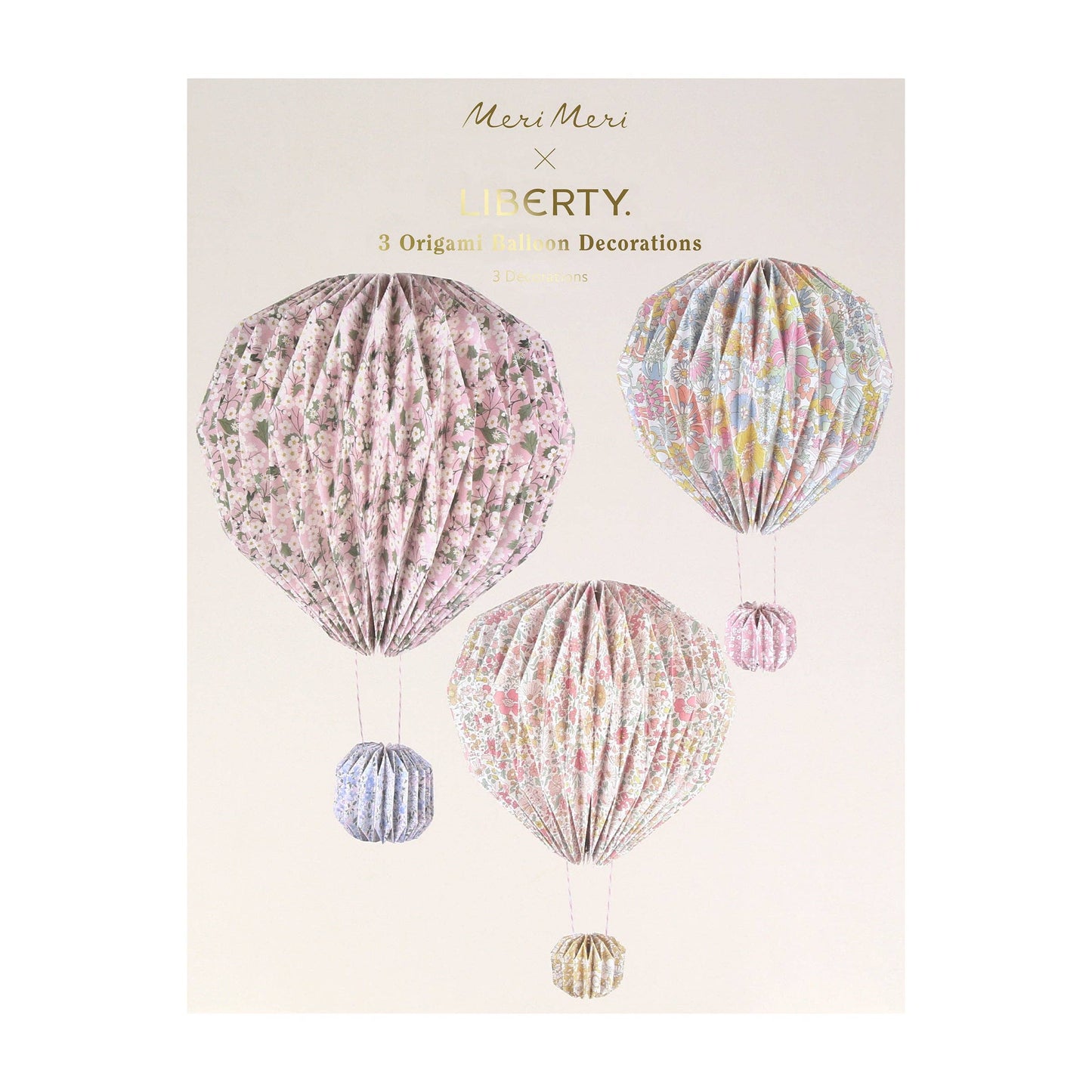 Origami Balloon Decorations