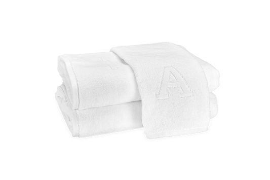 Auberge Monogram Letter Towels