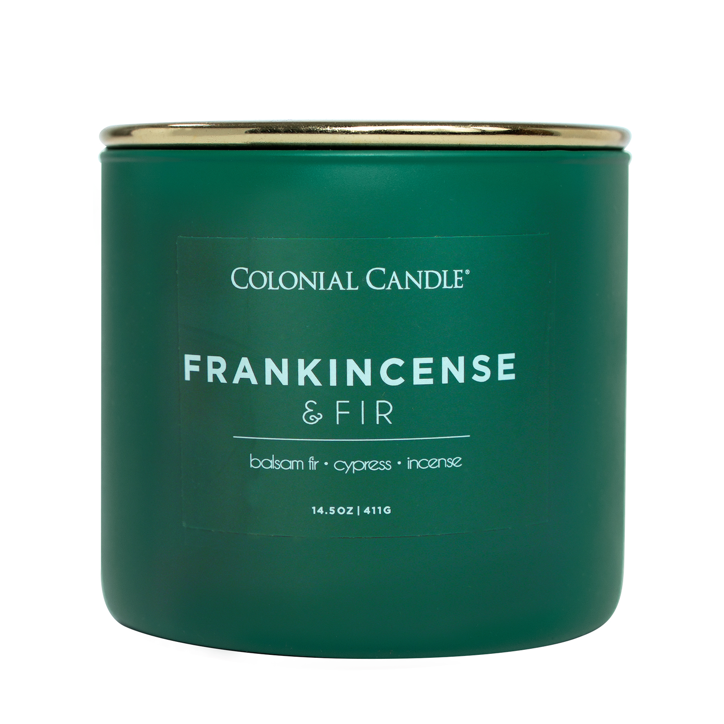 Frankincense & Fir Scented Jar Candle, Soy Blend Wax, 14.5oz