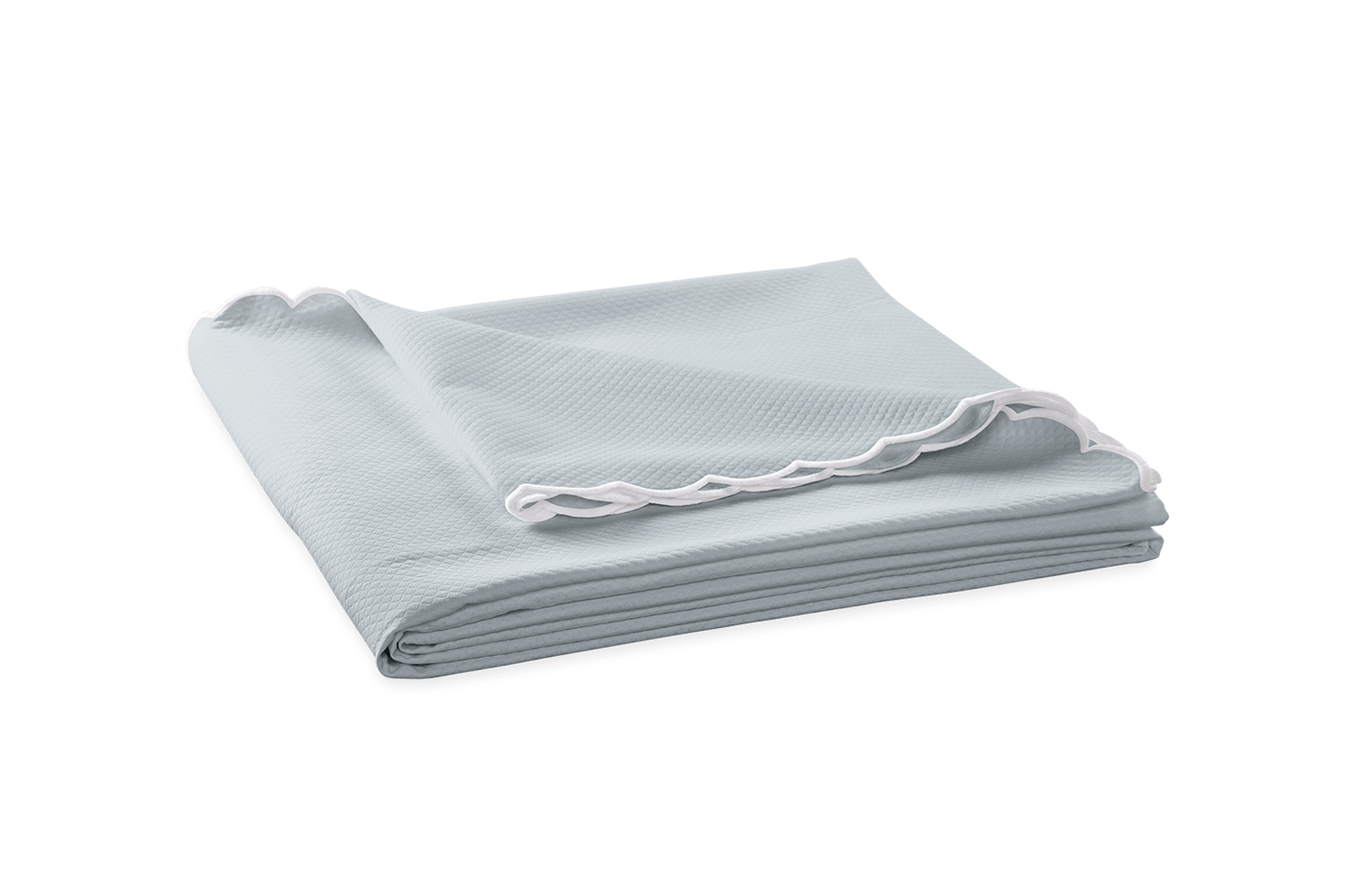 Diamond Pique Coverlet and Sham