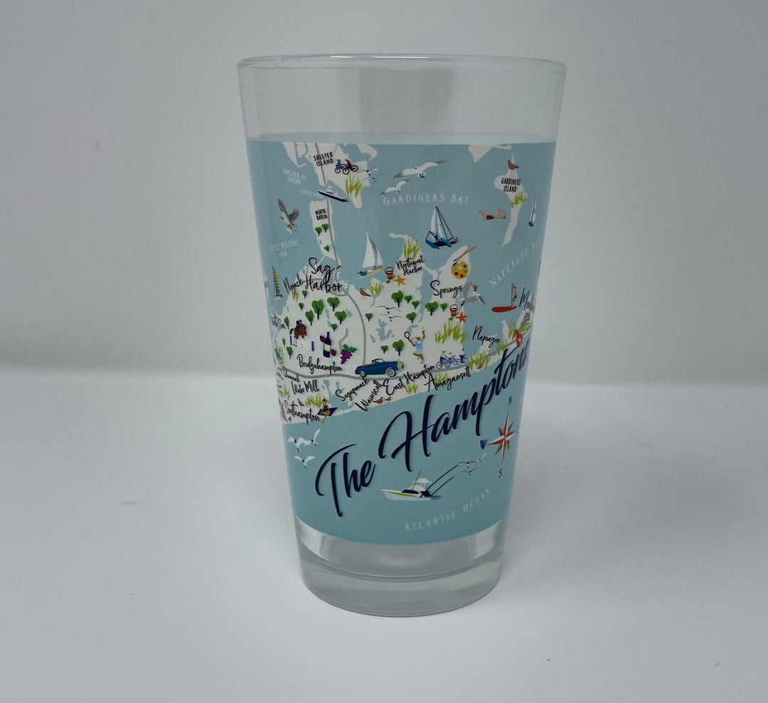 Hamptons Pint Glass