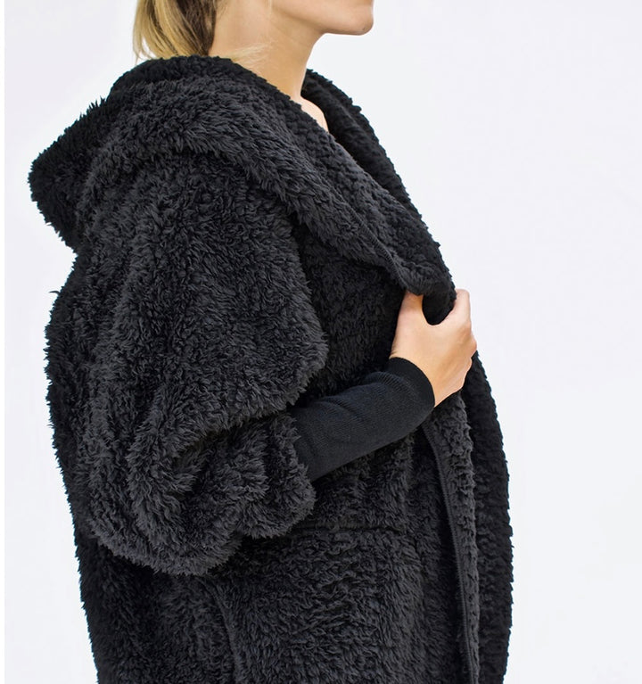 Black Wrap Jacket