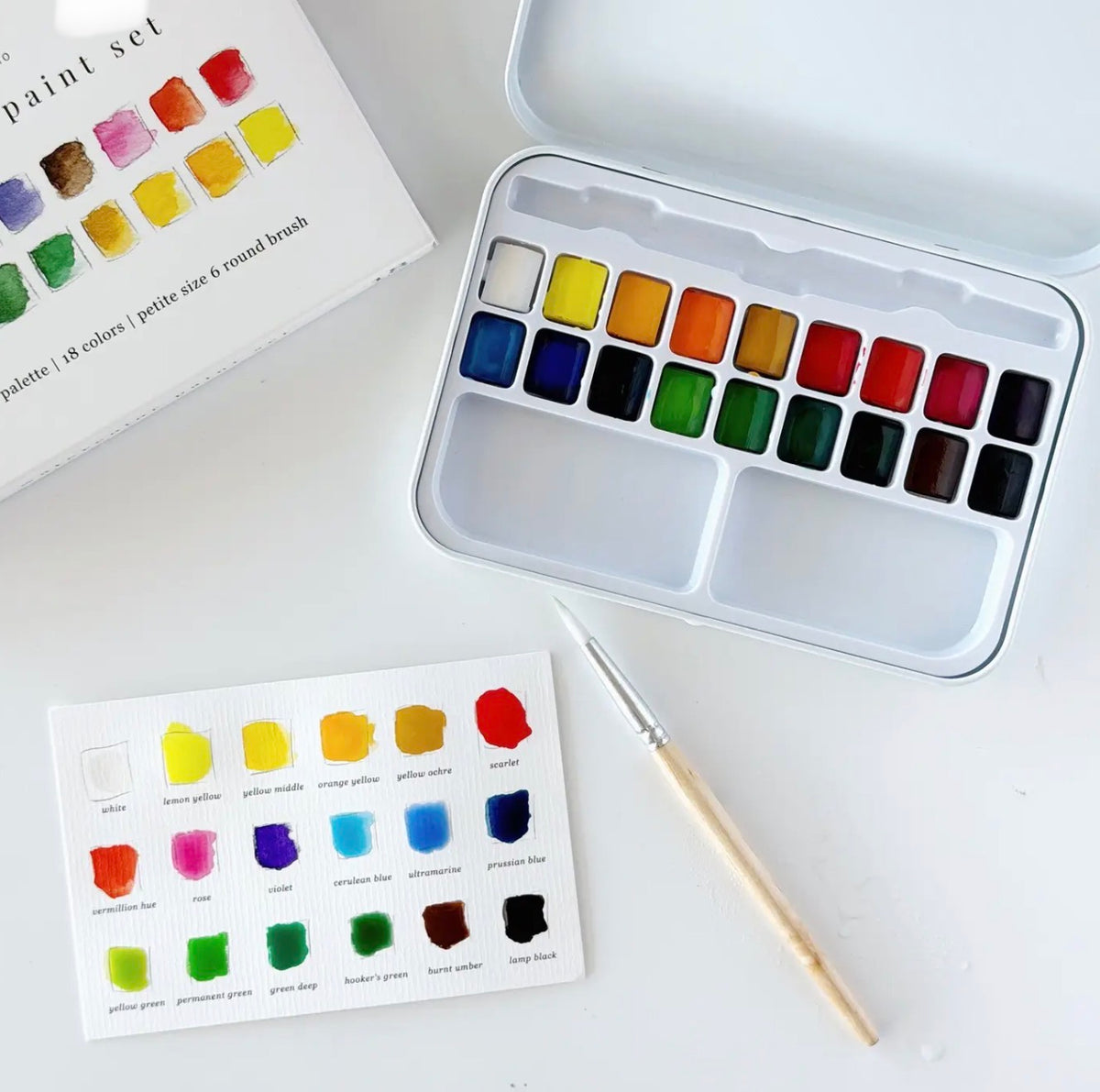Watercolor Paint Set