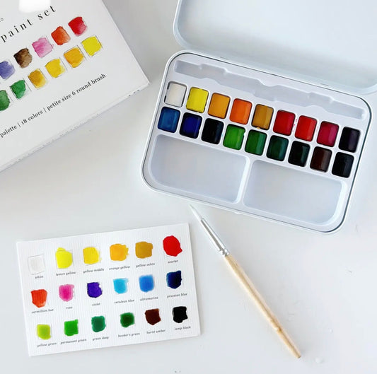 Watercolor Paint Set