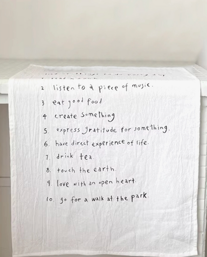 To-Do List Tea Towel