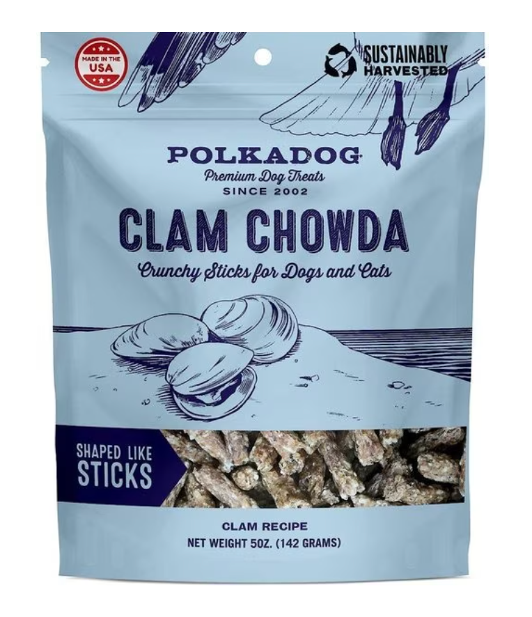 Clam Chowda Dog treat