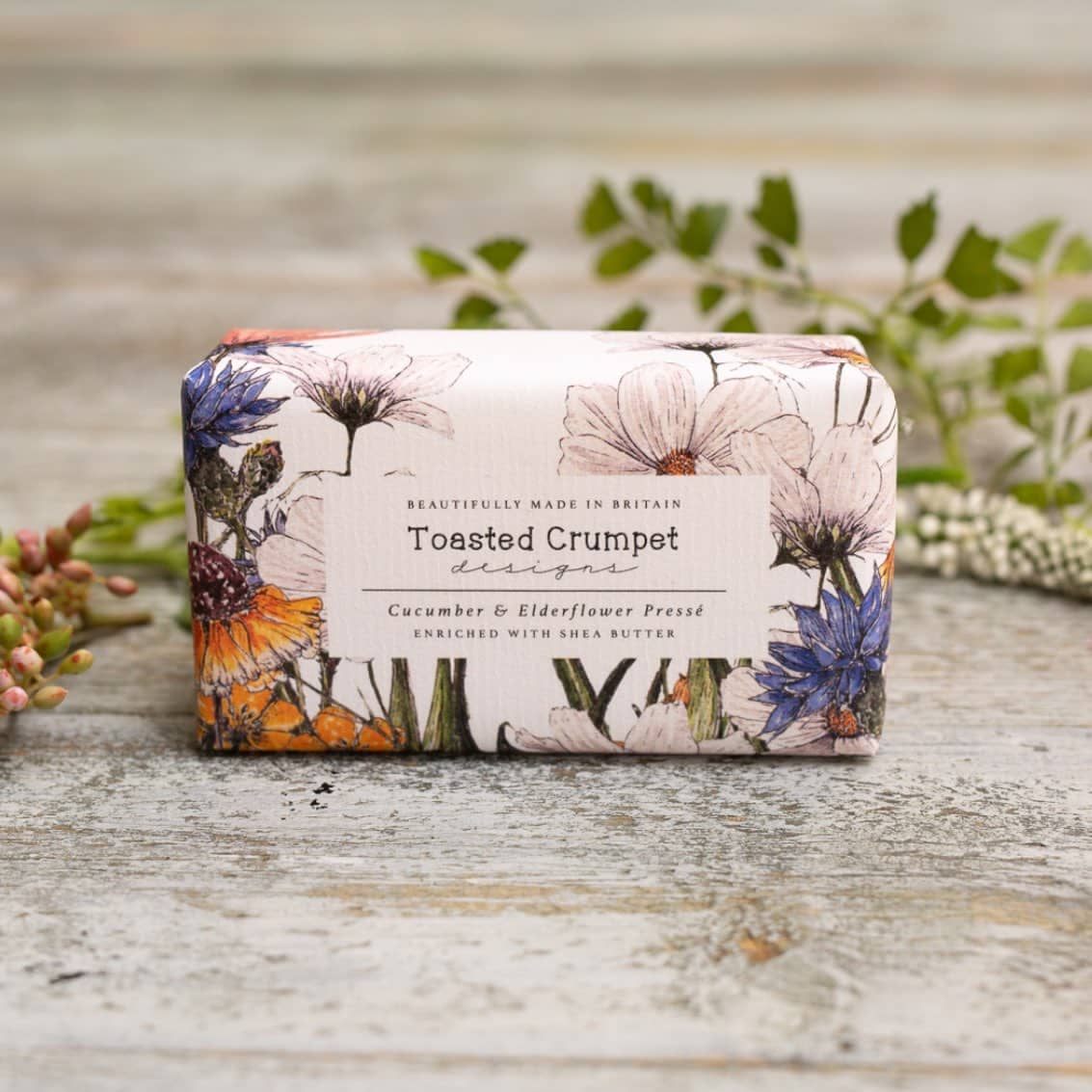 Cucumber & Elderflower Presse Soap 190G Soap Bar