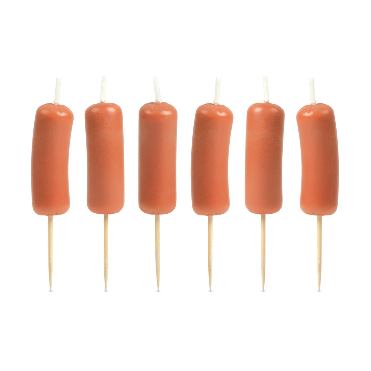 SAUSAGE PARTY Candles - Set of 6
