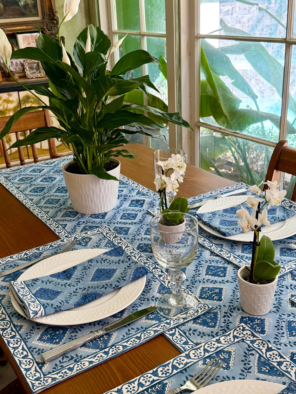 Placemat Bukhara Blue