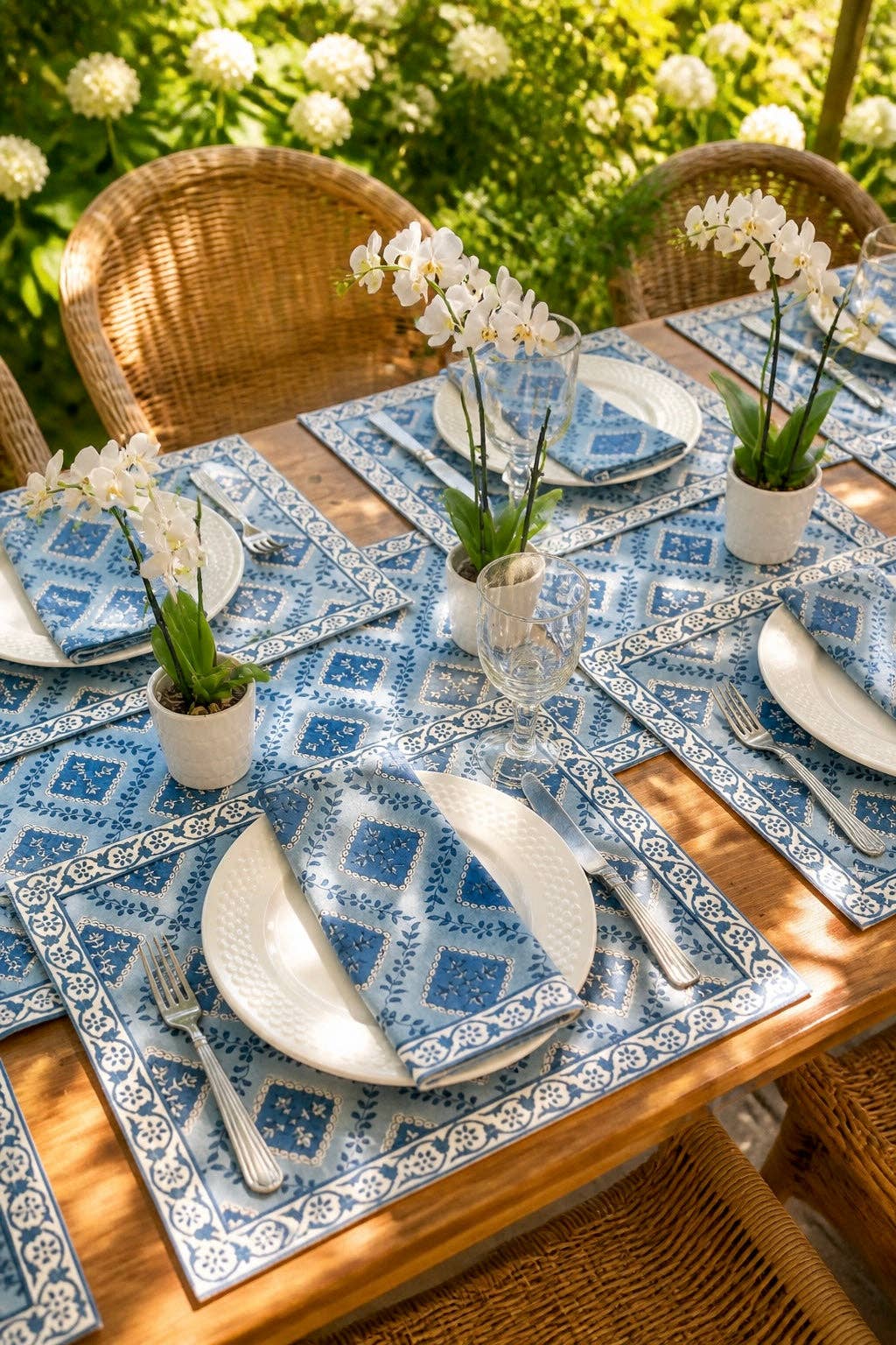 Placemat Bukhara Blue