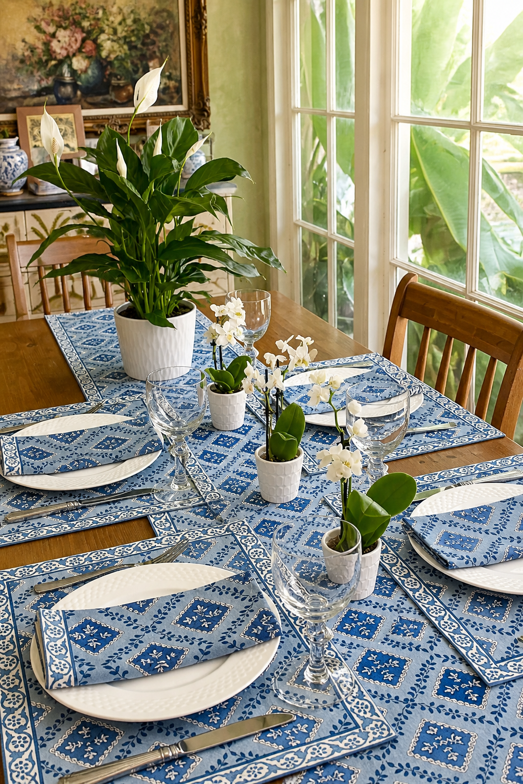 Placemat Bukhara Blue
