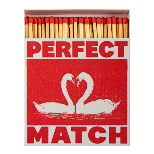 I Like You Swan | Square - Safety Matches