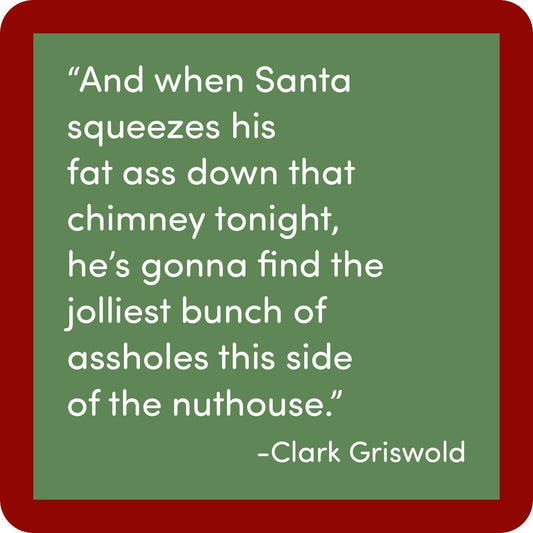 Funny Holiday Coasters