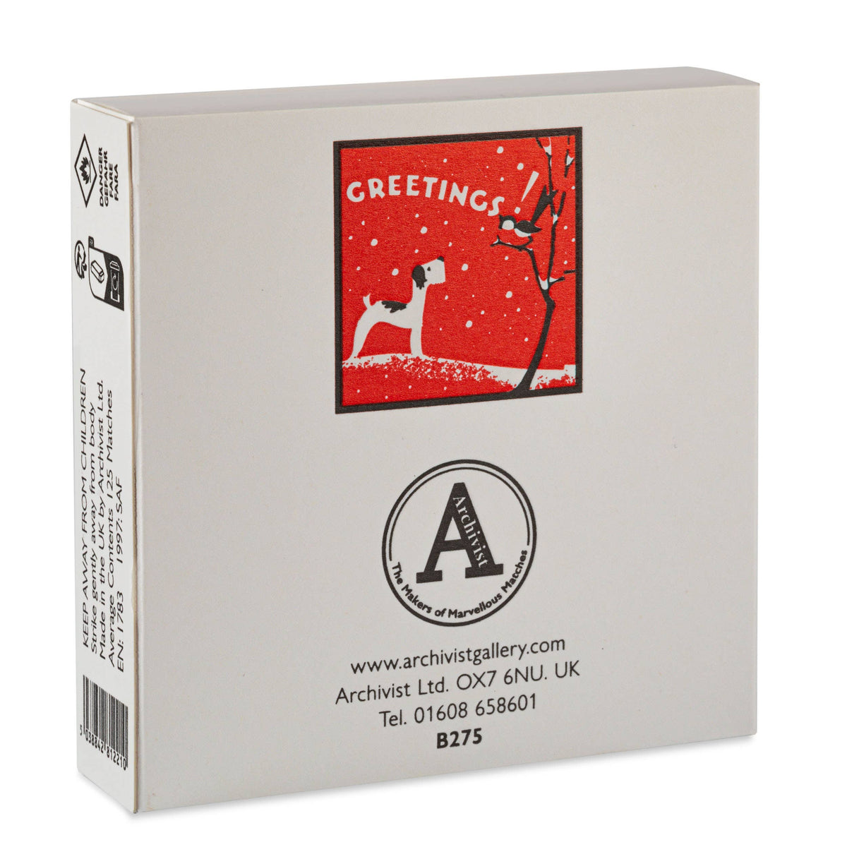 Winter Greetings! | Square - Christmas Safety Matches 🎄