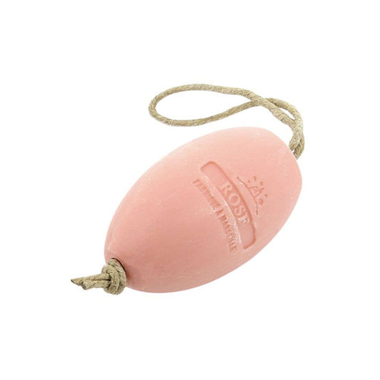 Rose - rotating soap on rope 240g