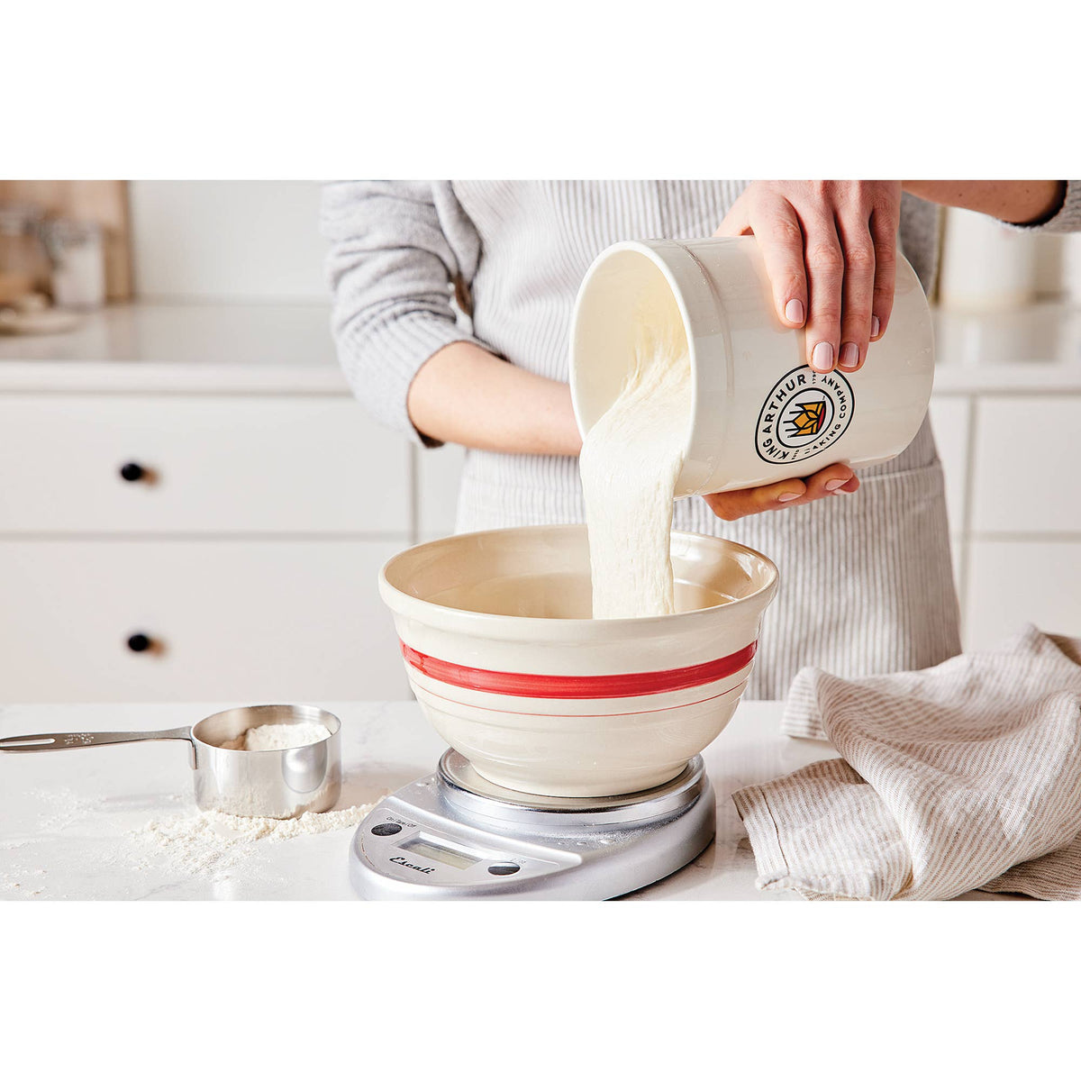 King Arthur Baking Company Classic Sourdough Crock, 1-Quart