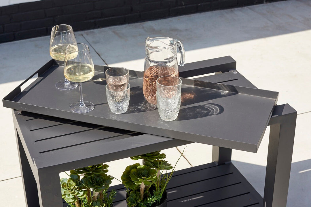 Easy Serving Trolley, White