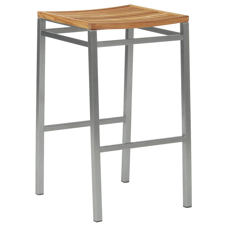 Equinox High Dining Stool - Teak