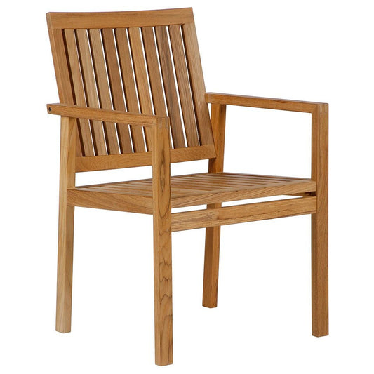 Linear Teak Armchair