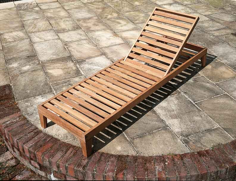 Capri Teak Loungers
