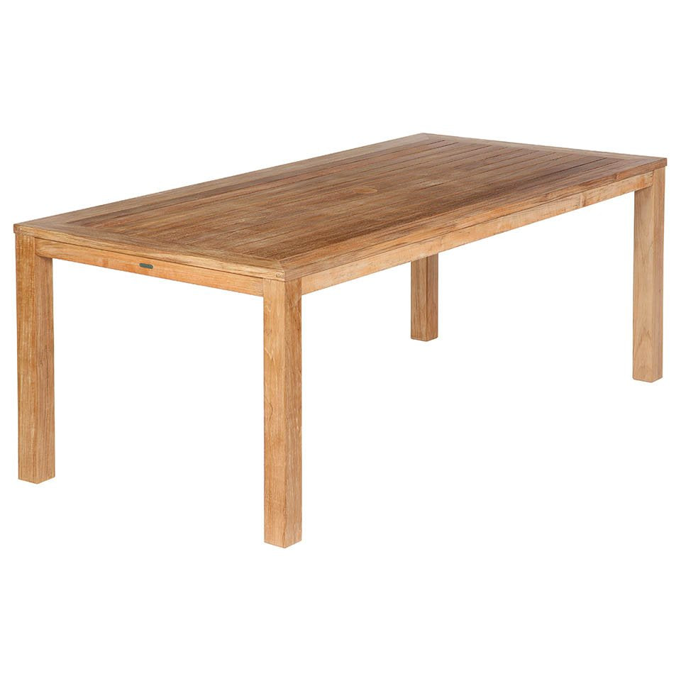 Linear 79" Rect Teak Dining Table